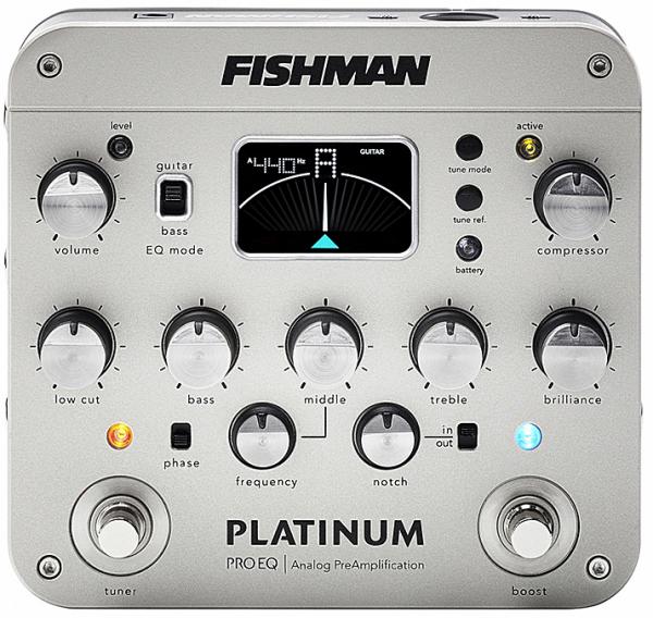 Fishman Platinum Pro EQ/DI Analog Preamp Acoustic preamp