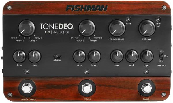 Fishman ToneDEQ Preamp EQ Acoustic preamp