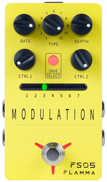 Flamma Fs05 Modulation - PÉdale Chorus / Flanger / Phaser / Tremolo - Main picture