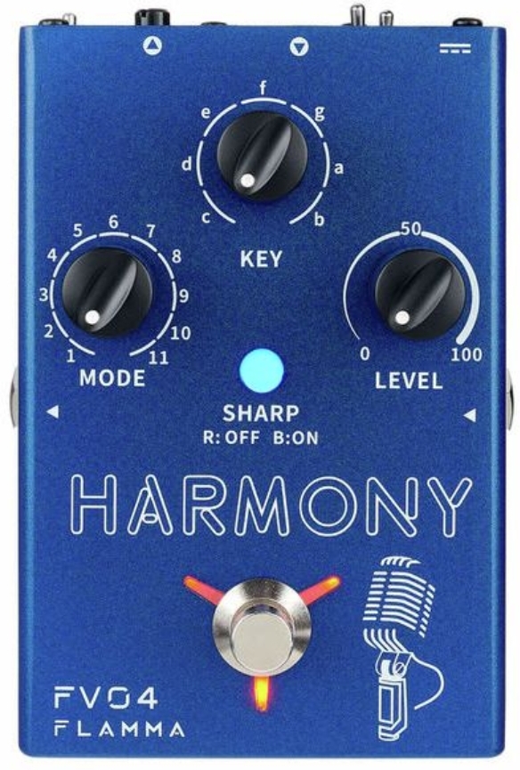 Flamma Fv04 Harmony Vocal - PÉdale Chorus / Flanger / Phaser / Tremolo - Main picture
