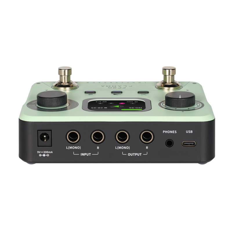 Flamma Ff20 Looper & Drum Machine Green - PÉdale Looper - Variation 3