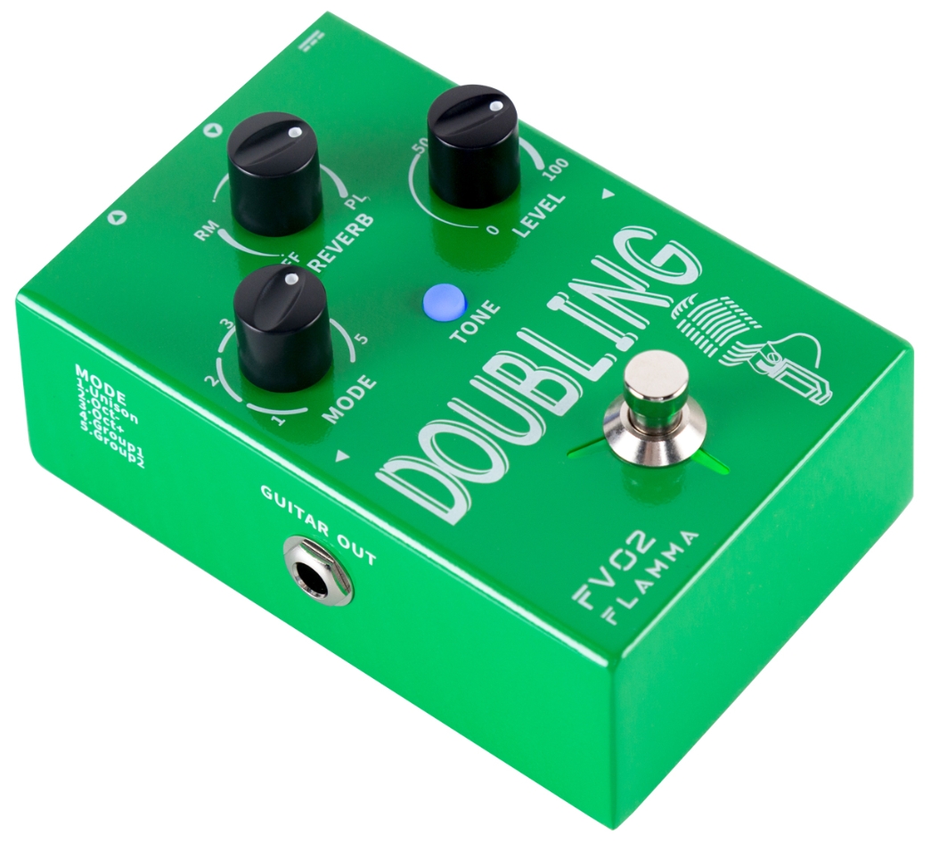 Flamma Fv02 Doubling Vocal Effect Pedal - PÉdale Chorus / Flanger / Phaser / Tremolo - Variation 1