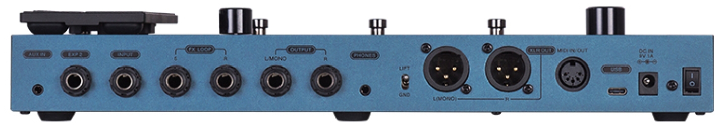 Flamma Fx200 Guitar Multi Effects Galaxy Blue - Multi Effet Guitare Électrique - Variation 3