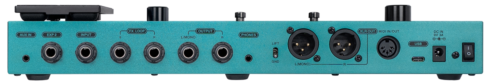 Flamma Fx200b (rechargeable Battery) Guitar Multi Effects Nebula Green - Multi Effet Guitare Électrique - Variation 2