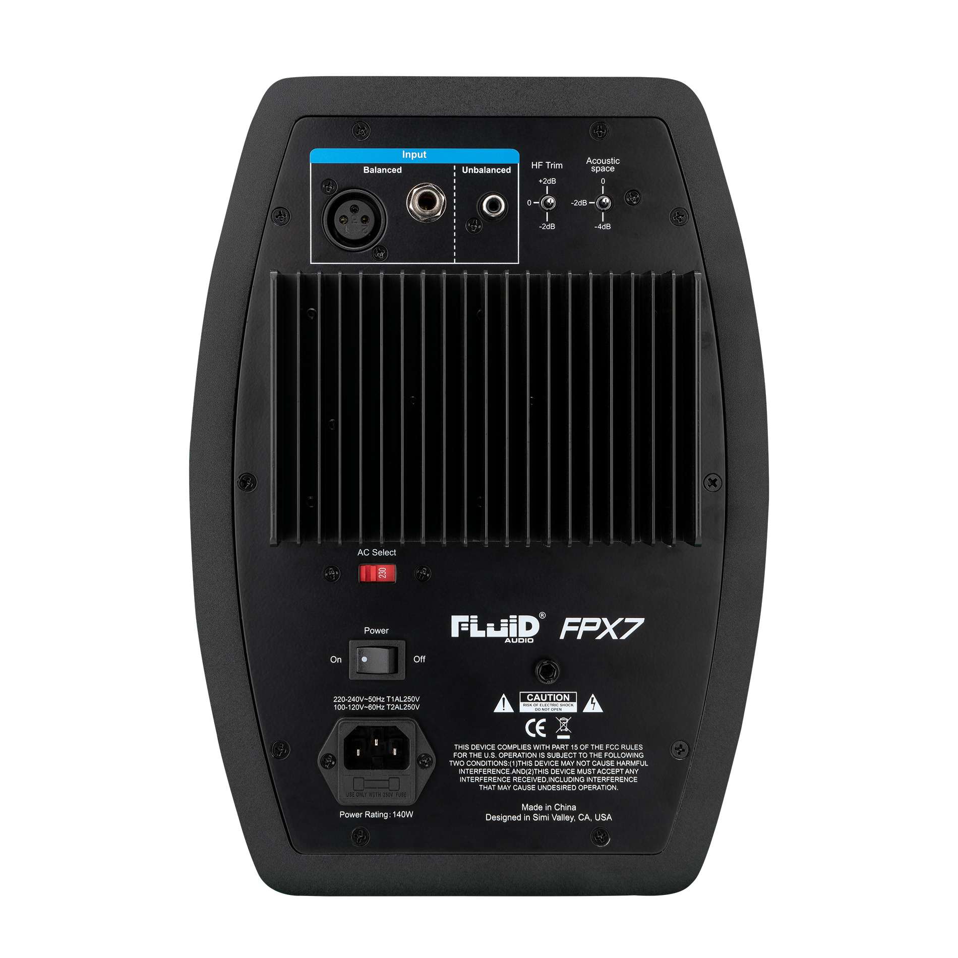 Fluid Audio Fpx7 - La PiÈce - Enceinte Monitoring Active - Variation 2
