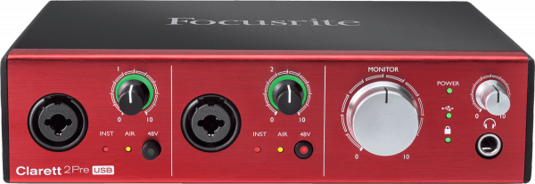 Focusrite Clarett 2Pre USB Usb audio interface