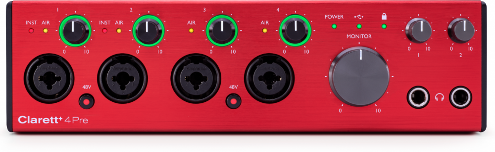 Focusrite Clarett + 4 Pre - Carte Son Usb - Main picture