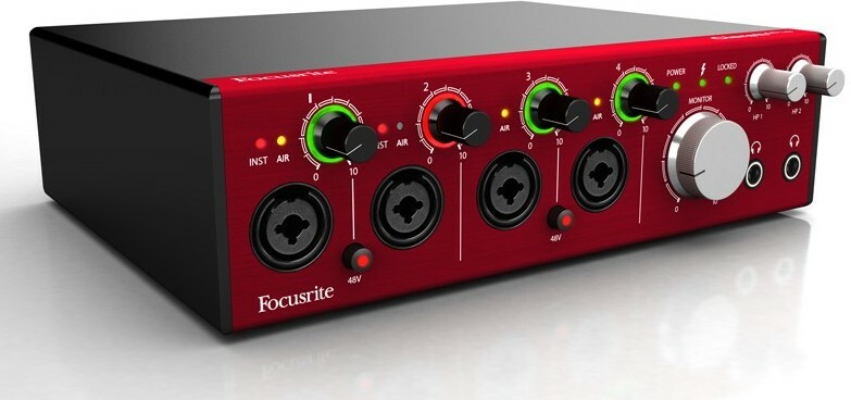 Focusrite Clarett 4 Pre - Carte Son Usb - Main picture