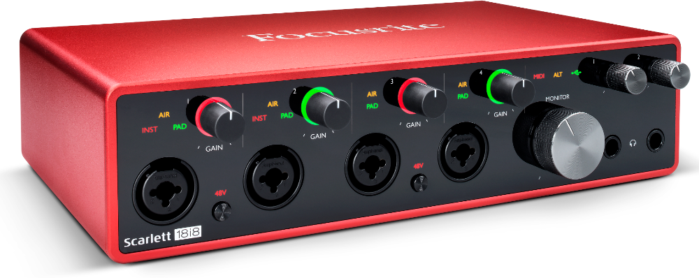 Focusrite Scarlett 18i8 G3 - Carte Son Usb - Main picture