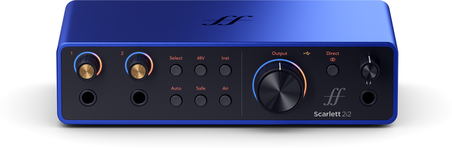 Focusrite Scarlett 2i2 G4 Ae Blue - Carte Son Usb - Main picture