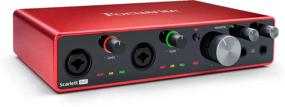 Focusrite Scarlett 8i6 G3 - Carte Son Usb - Main picture