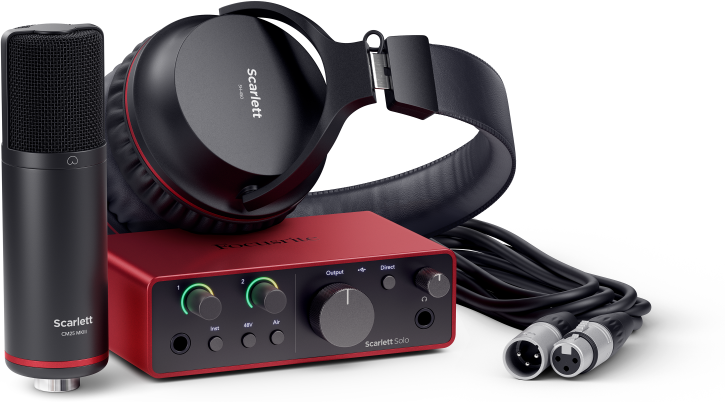 Focusrite Scarlett Solo G4 Studio - Pack Home Studio - Main picture