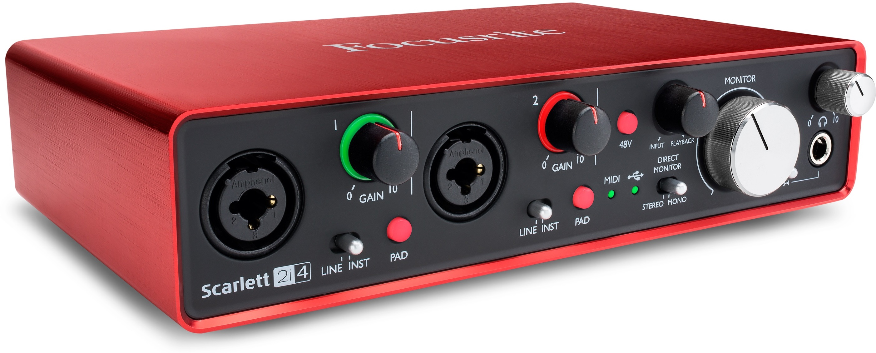 Focusrite Scarlett2 2i4 - Carte Son Usb - Main picture