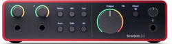 Carte son usb Focusrite SCARLETT 2i2 G4