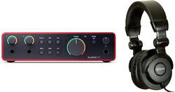 Pack home studio Focusrite SCARLETT 2i2 G4  + X-HP1