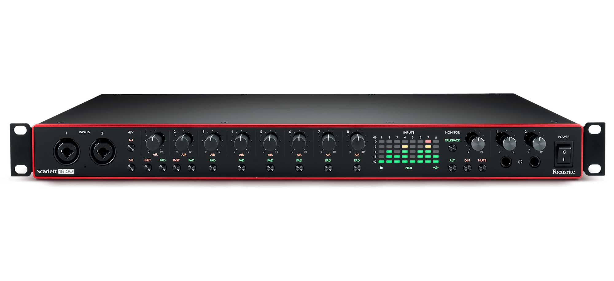 Focusrite Scarlett 18i20 G3 - Carte Son Usb - Variation 8