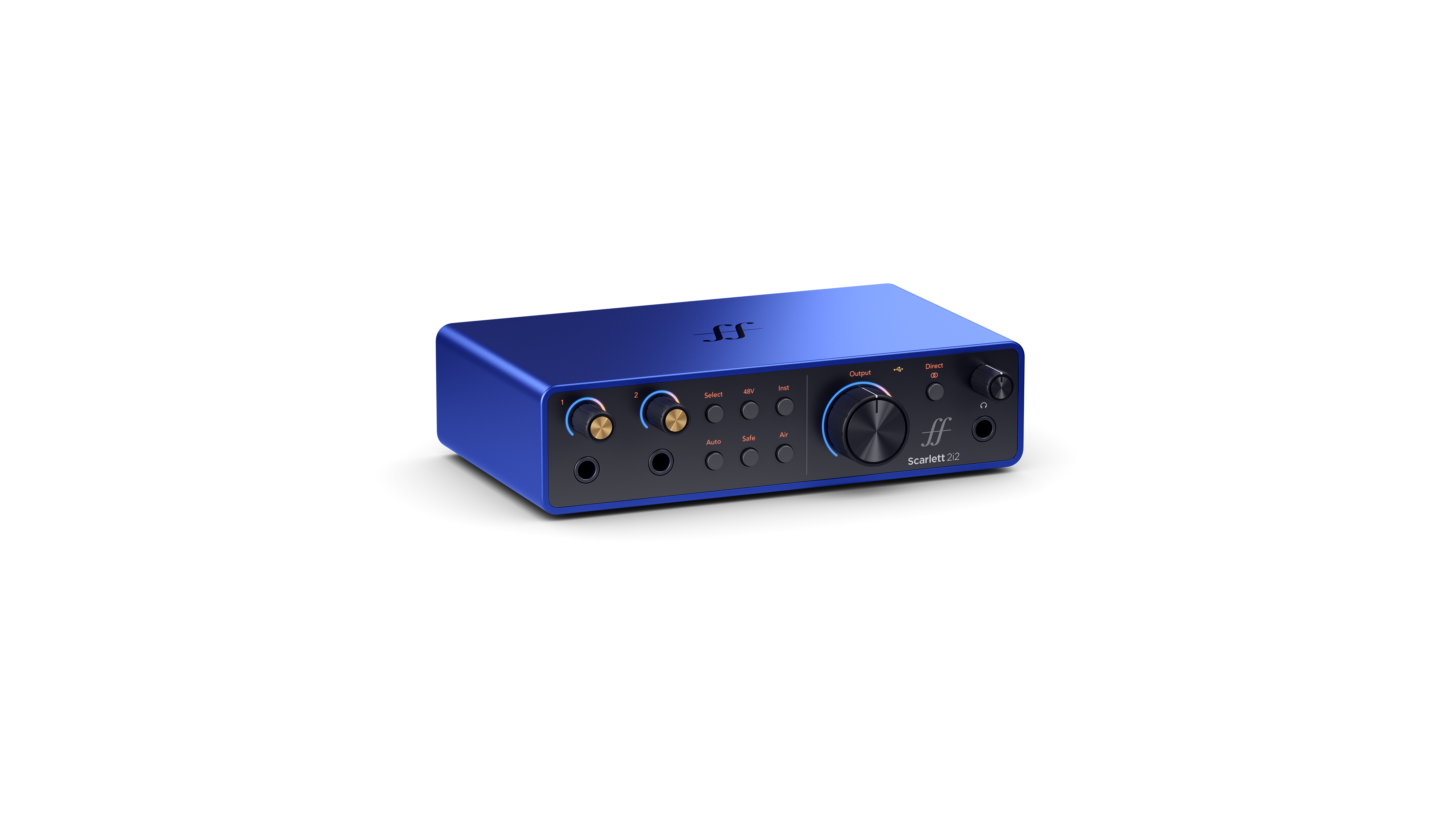 Focusrite Scarlett 2i2 G4 Ae Blue - Carte Son Usb - Variation 1