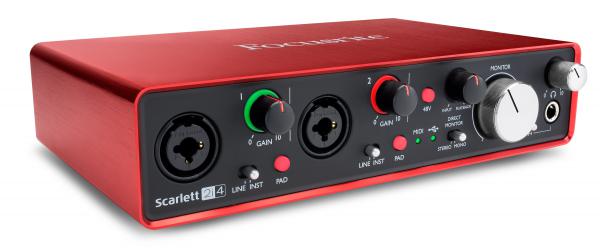 Focusrite Scarlett2 2i4 Usb audio interface