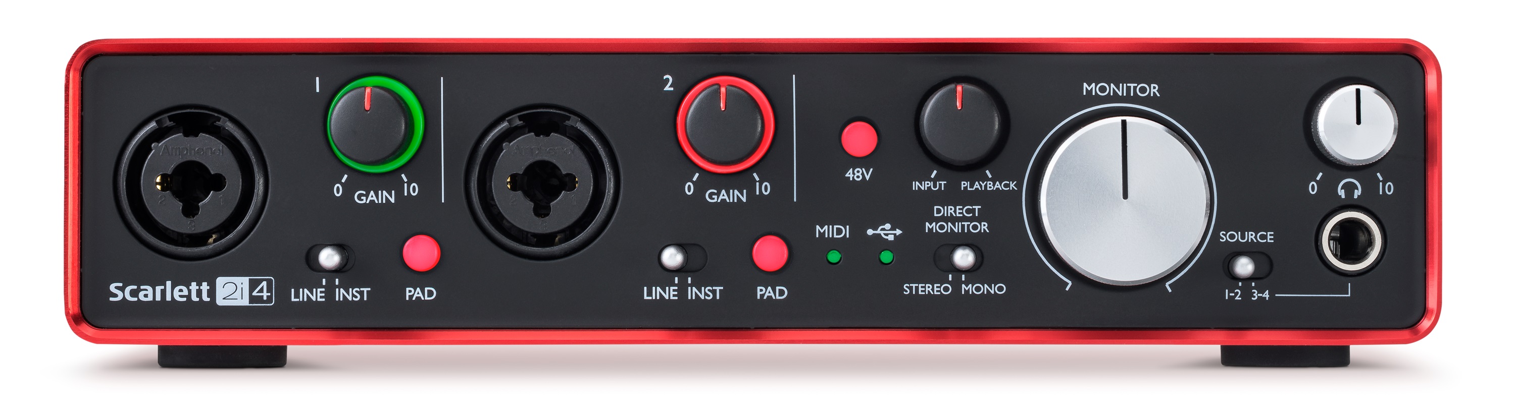 Focusrite Scarlett2 2i4 - Carte Son Usb - Variation 2