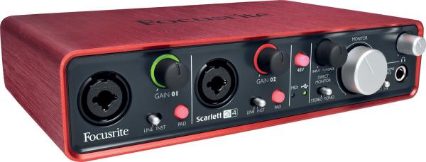 Focusrite Scarlett 2i4 USBオーディオインターフェース Focusrite Scarlett 2i4 Usb audio interface