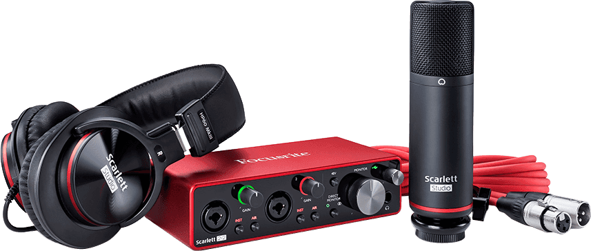 Focusrite Scarlett 3 2i2 Studio - Pack Home Studio - Variation 1