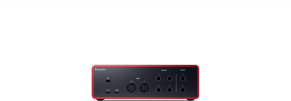 Focusrite Scarlett 4i4 G4 - Carte Son Usb - Variation 4