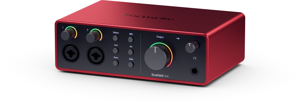 Focusrite – carte son Scarlett 4i4 3e génération, entrée 4 sorties,  interface audio USB, carte son d'enregistrement pour Microphone, guitare  basse - AliExpress