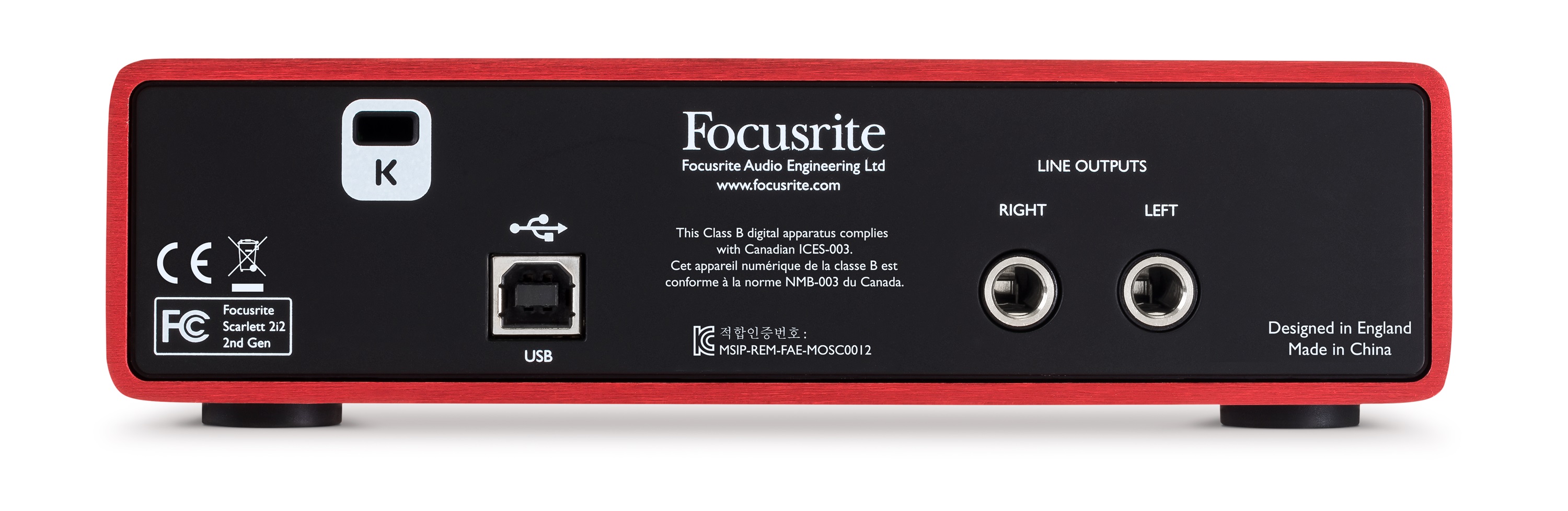 Focusrite Scarlett2 2i2 - Carte Son Usb - Variation 2