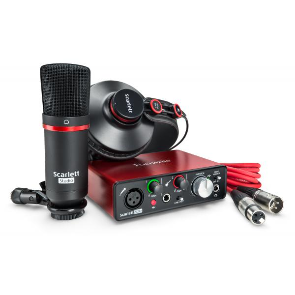 Focusrite Scarlett2 Solo Studio - - Pack Home Studio - Variation 9