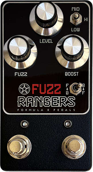 Formula b Fuzz Rangers Overdrive, distortion & fuzz effect pedal