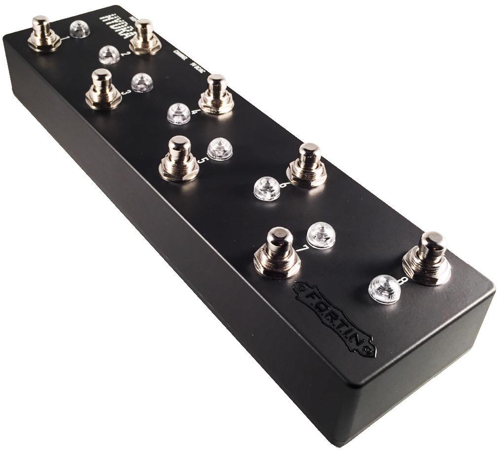 Footswitch & commande divers Fortin amps Hydra Midi Foot Controller