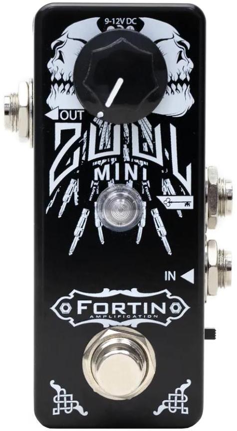 Pédale compression / sustain / noise gate Fortin amps Mini ZUUL Noise Gate