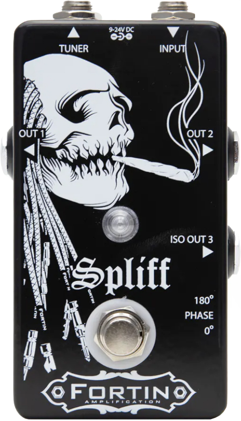 Fortin Amps Spliff 3-way Splitter - PÉdale Eq. / Enhancer / Buffer - Main picture