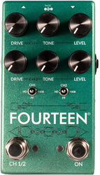 Pédale overdrive / distortion / fuzz Fortin amps Fourteen Dual Boost Overdrive