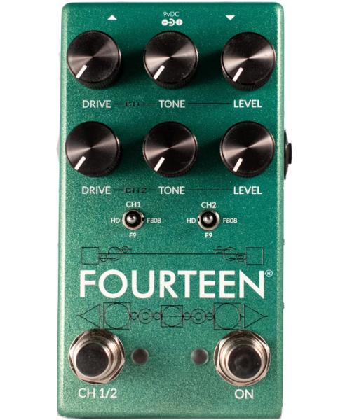 Overdrive ギターエフェクター fourteen-dual-boost-overdrive-