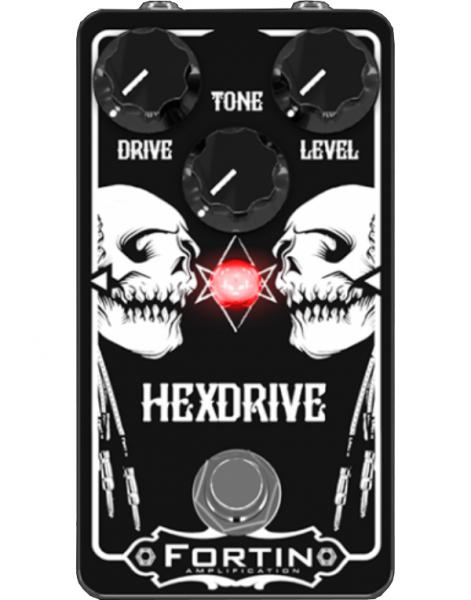 Pédale overdrive / distortion / fuzz Fortin amps Hexdrive