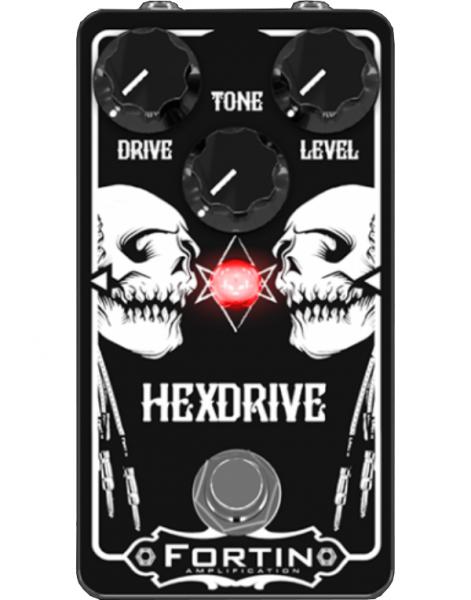 Fortin amps Hexdrive Overdrive, distortion & fuzz effect pedal