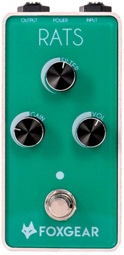 Foxgear Rats Distortion - PÉdale Overdrive / Distortion / Fuzz - Main picture