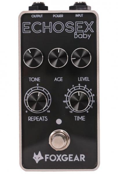 美品　FOXGEAR delay Foxgear Echosex Baby Delay Reverb, delay & echo effect pedal