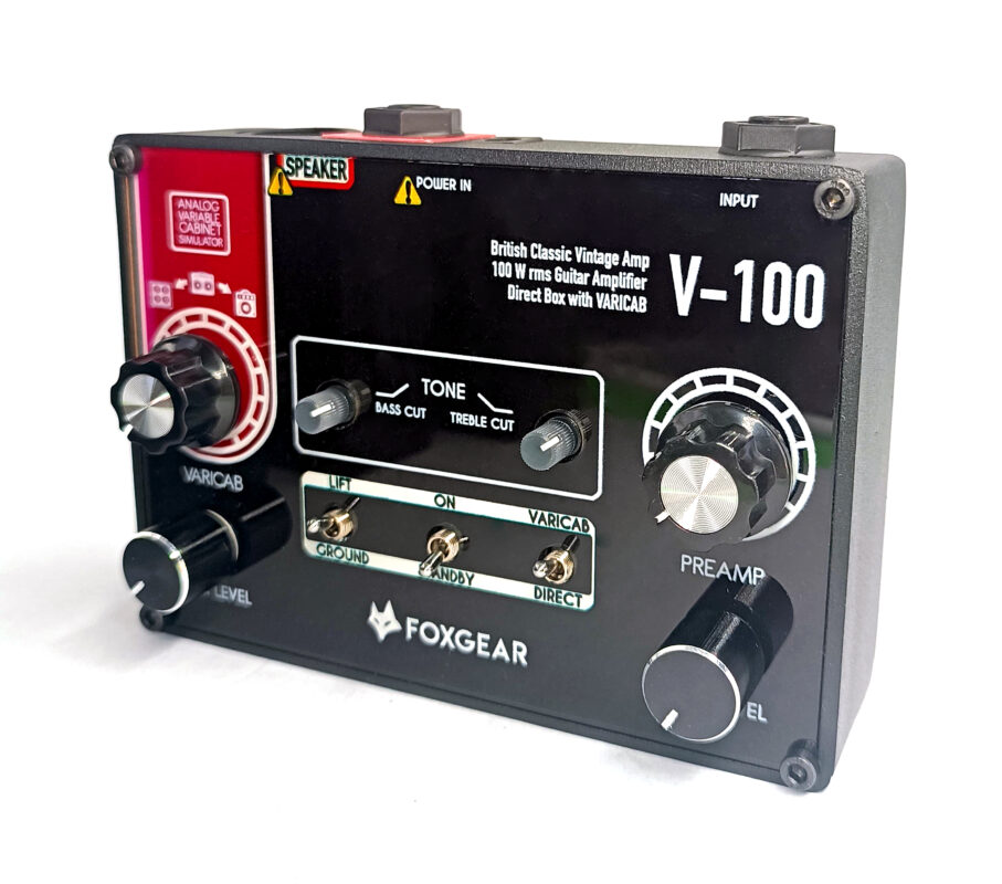 Foxgear V-100 Miniamp 100w 4 Ohm - Ampli Guitare Électrique TÊte / PÉdale - Variation 2
