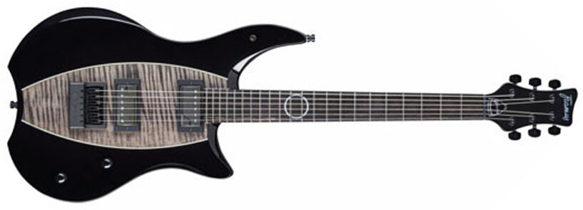 Framus Devin Townsend Stormbender Gps Signature Hh - Nirvana Black - Guitare Électrique Signature - Main picture