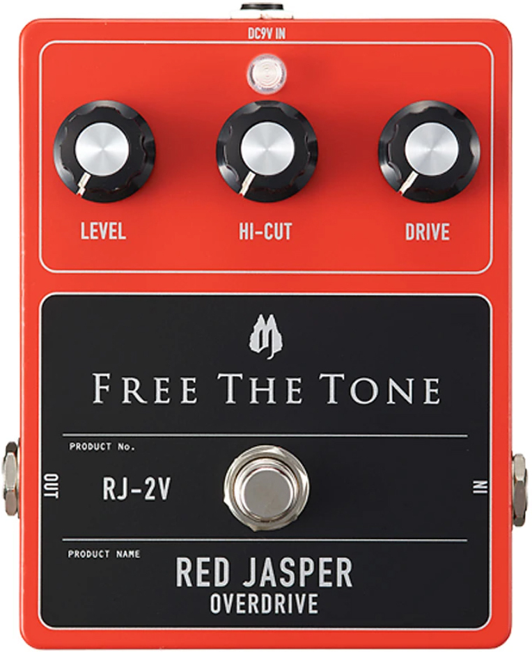 Free The Tone Red Jasper Rj-2v Overdrive - PÉdale Overdrive / Distortion / Fuzz - Main picture