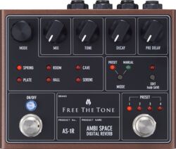 Pédale reverb / delay / echo Free the tone Ambi Space AS-1R Digital Reverb