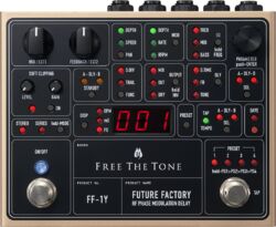 Pédale reverb / delay / echo Free the tone Future Factory Digital Delay