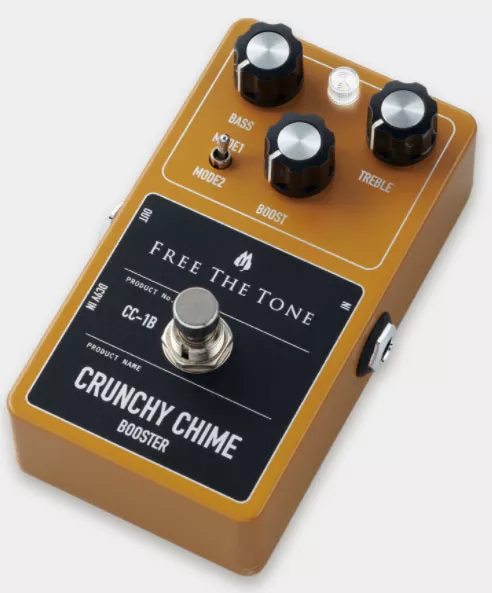 Pédale volume / boost. / expression Free the tone Crunchy Chime CC-1B Booster