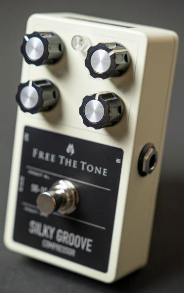 Pédale compression / sustain / noise gate  Free the tone Silky Groove SG-1C Compressor