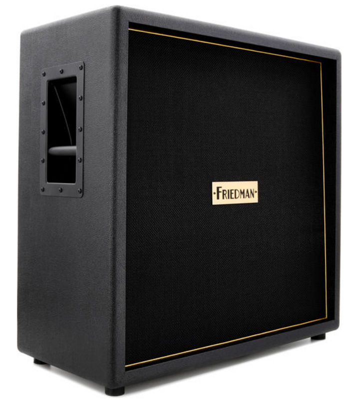 Friedman Amplification 412 Cabinet Greenbacks, Vintage 30, 110w, 16-ohms Black - Baffle Ampli Guitare Électrique - Variation 1