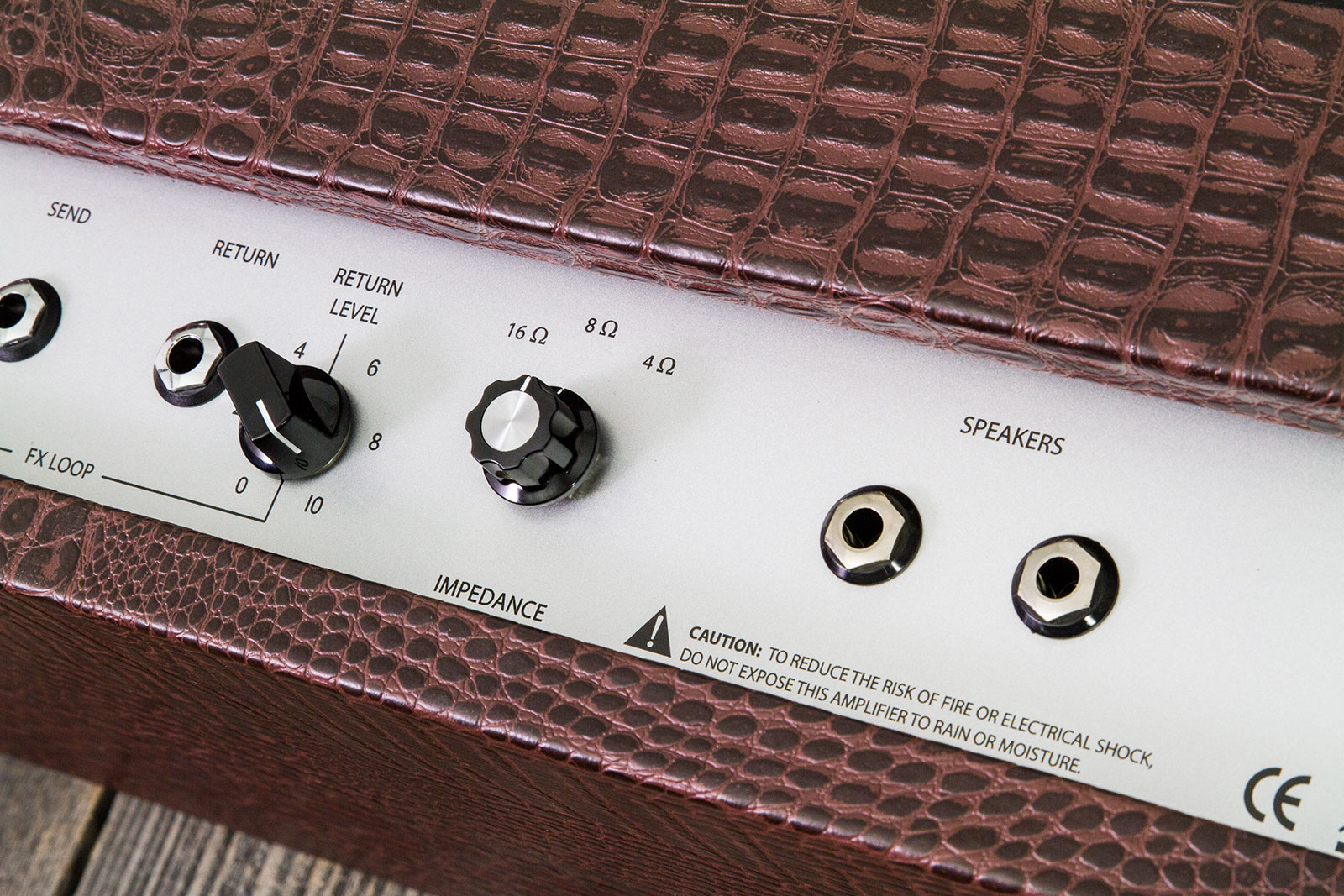 Friedman Amplification Be50 Deluxe Head 25/50w El34 Brown Gator Tolex - Ampli Guitare Électrique TÊte / PÉdale - Variation 10