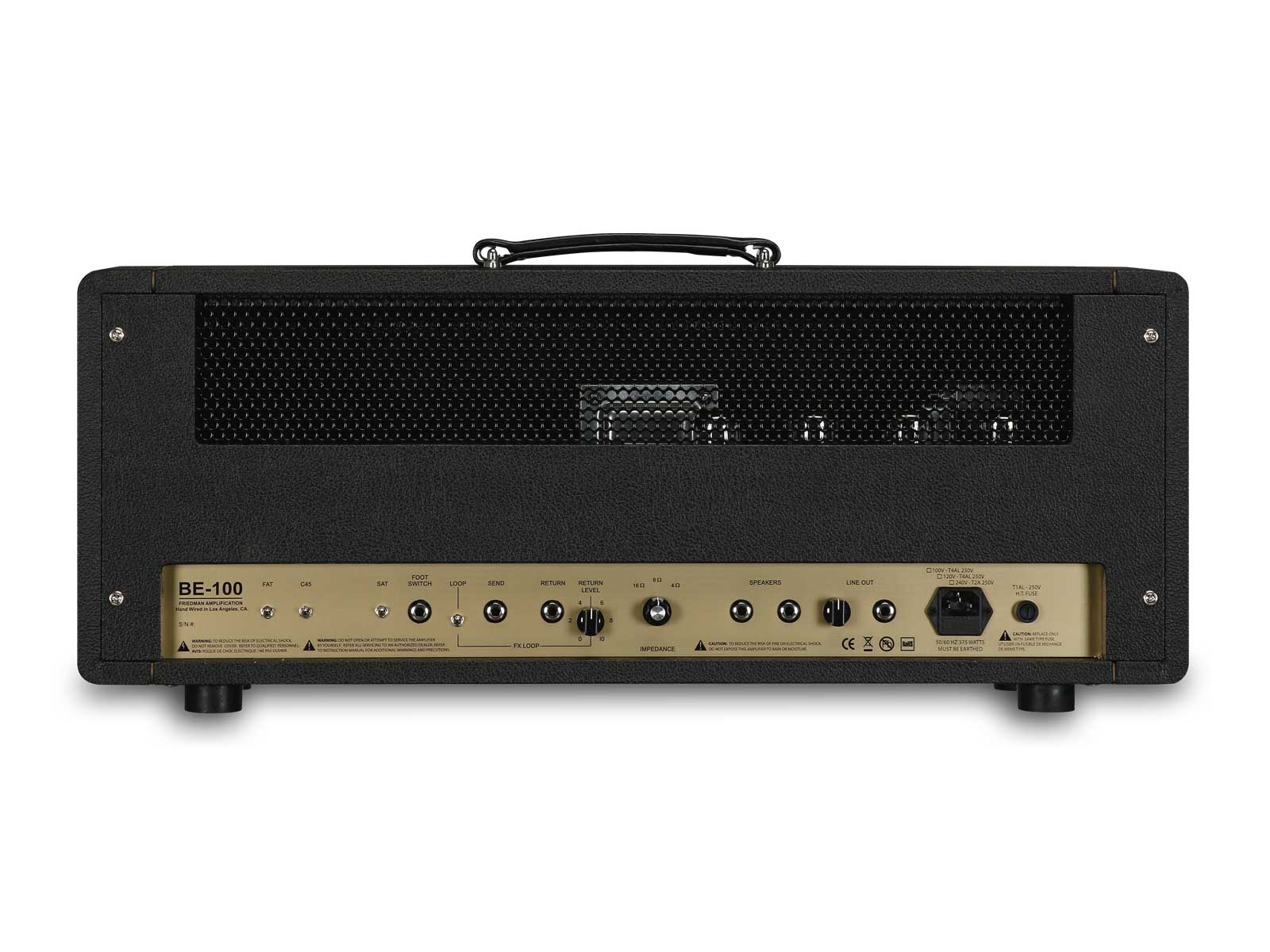 Friedman Amplification Brown Eye Be-100 Head 100w - Ampli Guitare Électrique TÊte / PÉdale - Variation 2