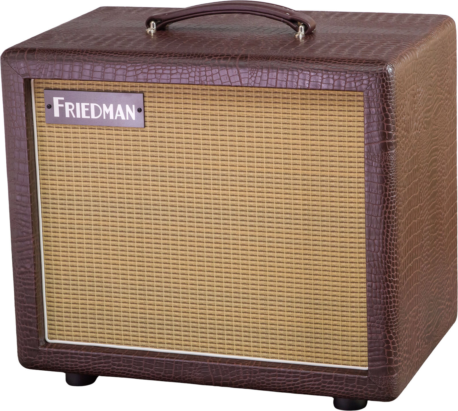 Friedman Amplification 112 Small Close Back Guitar Cab 1x12 Celestion G12m Creamback 65w 16-ohms Brown Gator Tolex - Baffle Ampli Guitare Électrique -